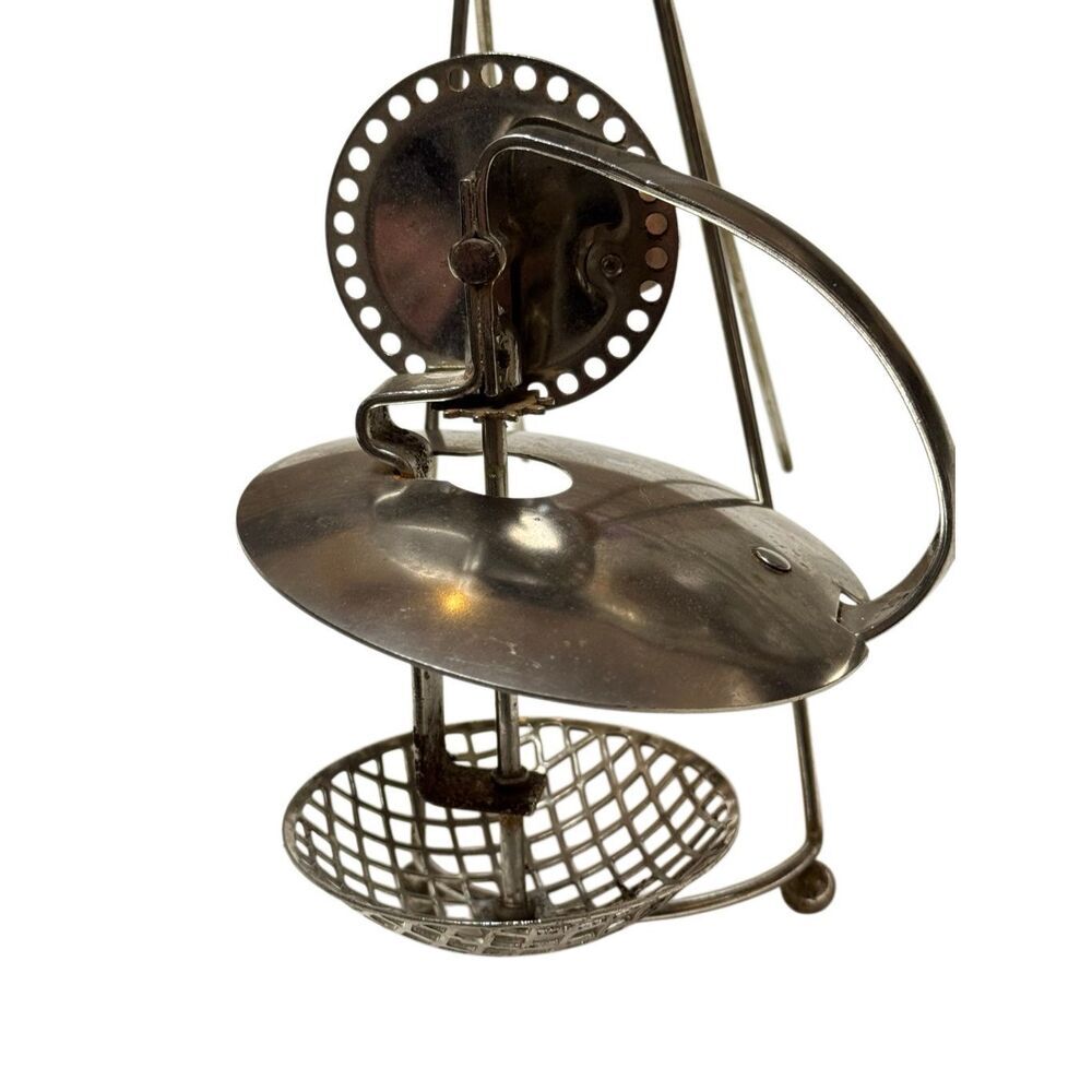 Vintage Androck  Egg Beater With Wood Handle Circa 1940’s